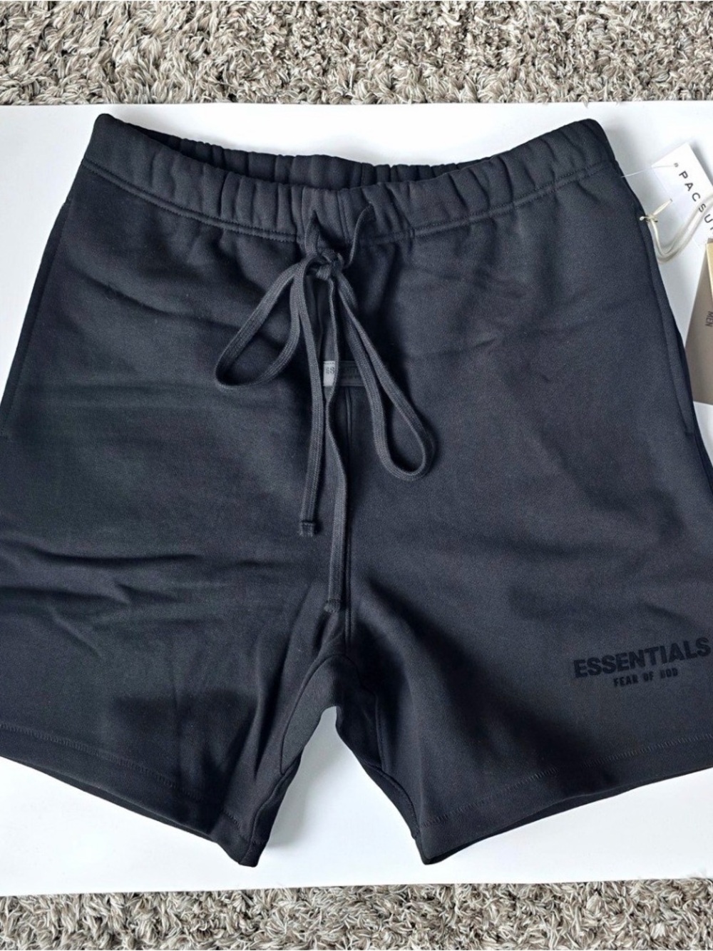 Essentials Men’s Black shorts brand new with tags✅ next business day shipping✈️